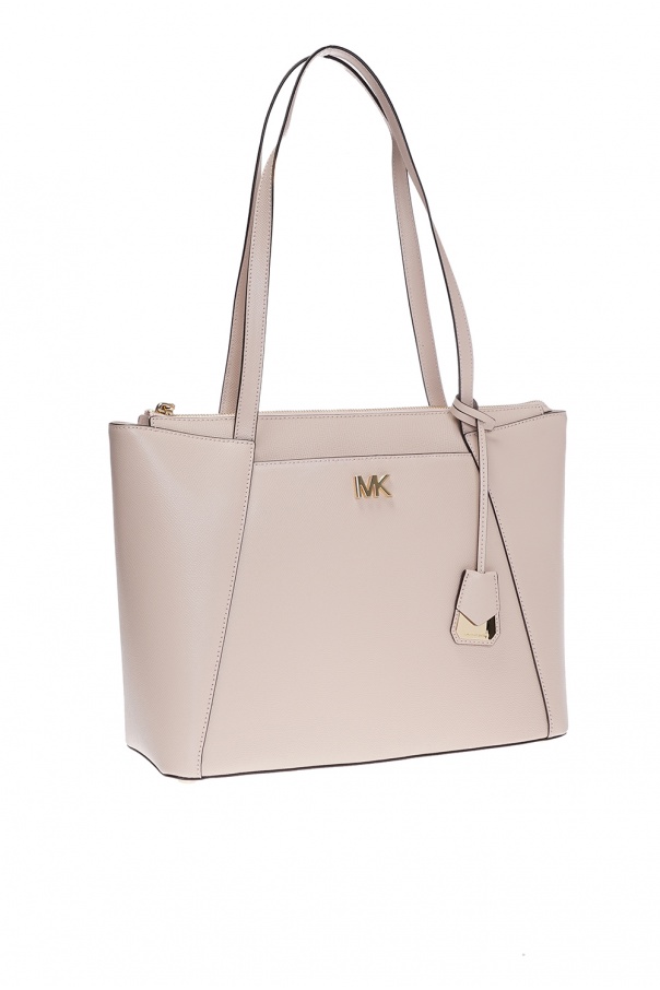 Michael michael kors deals maddie leather tote bag